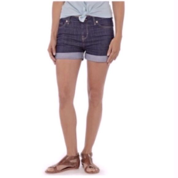 Patagonia Organic Cotton Roll Cuff Stretch Jean Shorts 30 - Picture 1 of 5